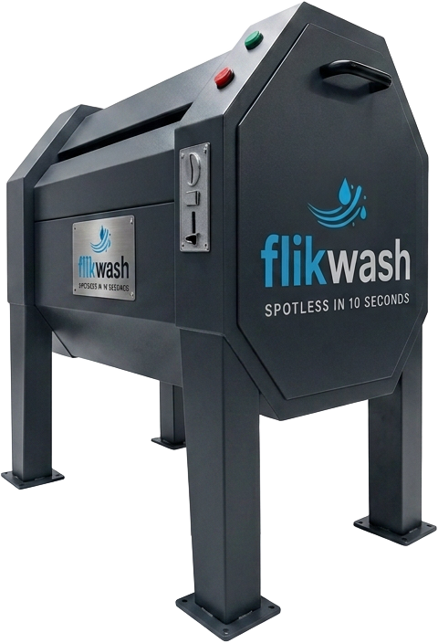 Flikwash automated car mat washing machine